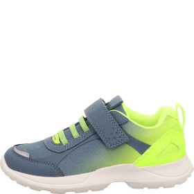 Superfit RUSH Jungen Sneaker low - Material: Textil/Sonstiges Material in Blau