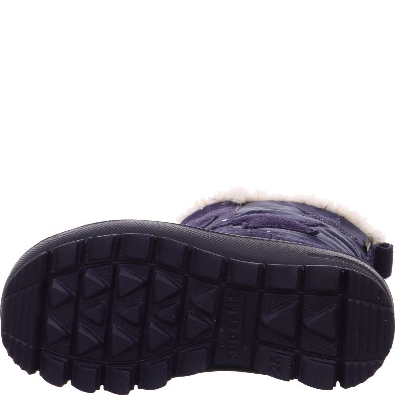 Superfit FLAVIA Girls Boot - Material: Leather/Textil in Blue