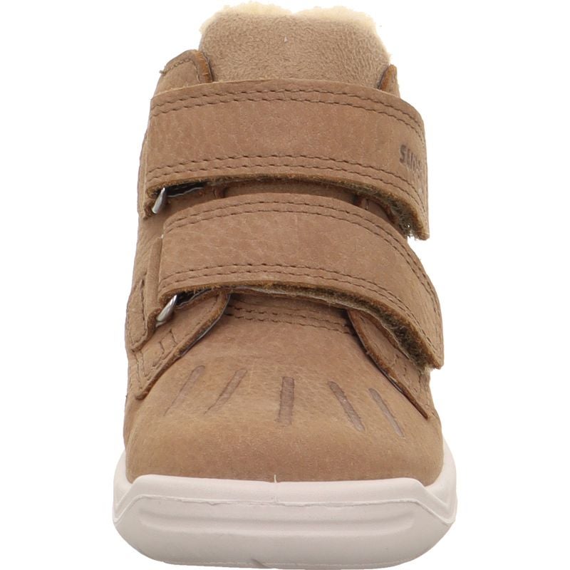 Superfit WHALEY Jungen Sneaker high - Material: Leder/Textil in Braun