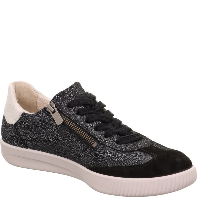 legero SILENCE Damen Sneaker low - Material: Leder in Schwarz