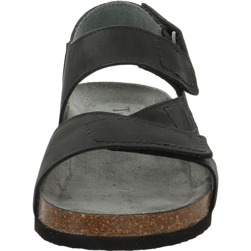 Think WOLFI Men Sandal - Material: Leather in Black