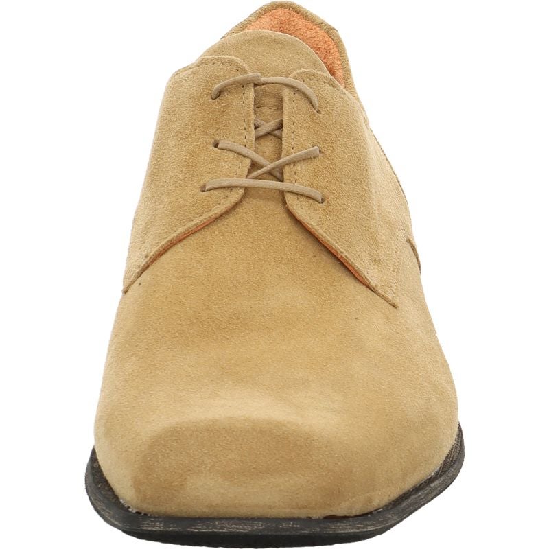Think GURU Lace up shoe - Material: Leather in Beige