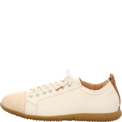 Think! HAUKI Herren Sneaker low - Material: Leder in Weiß