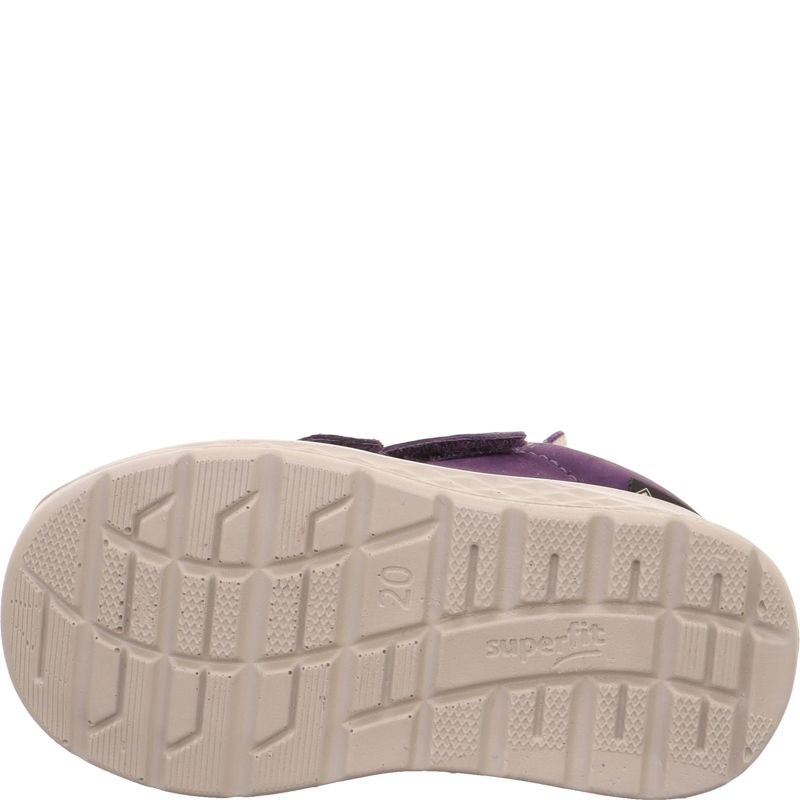 Superfit BREEZE Mädchen Sneaker high - Material: Leder in Lila
