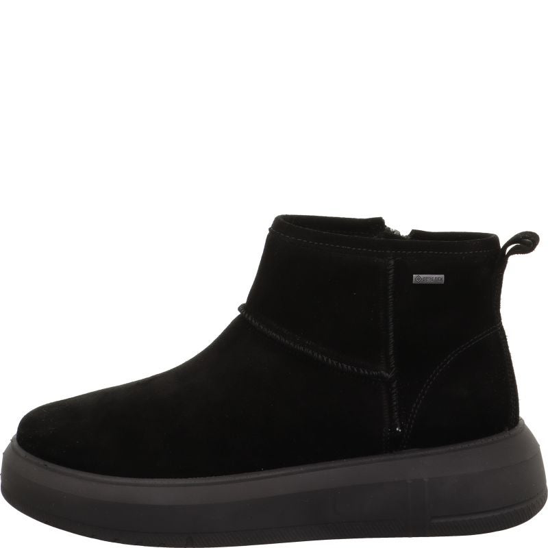 legero WONDER Damen Stiefelette - Material: Leder in Schwarz