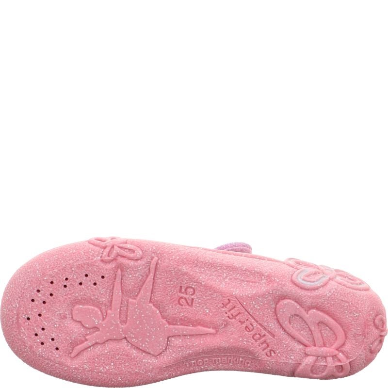 Superfit BELINDA Girls Slipper - Material: Textile in Rose