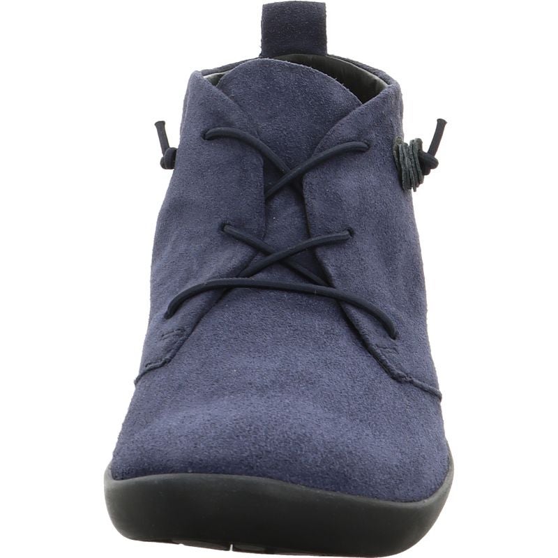Think NATURE Woman Sneakers high - Material: Leather in Blue