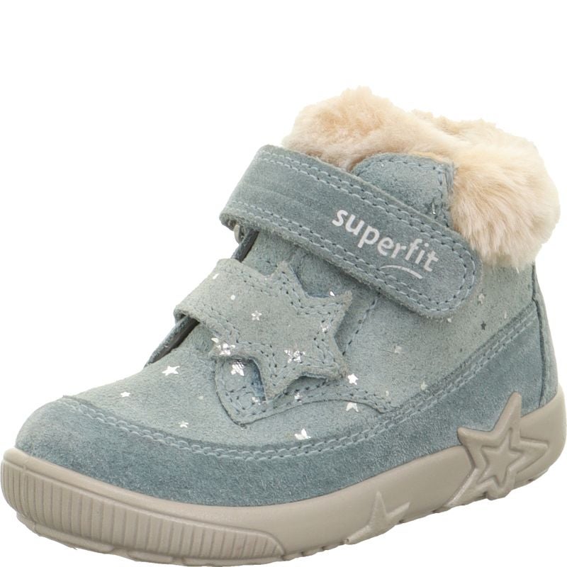 Superfit STARLIGHT Girls Boot - Material: Leather in Green