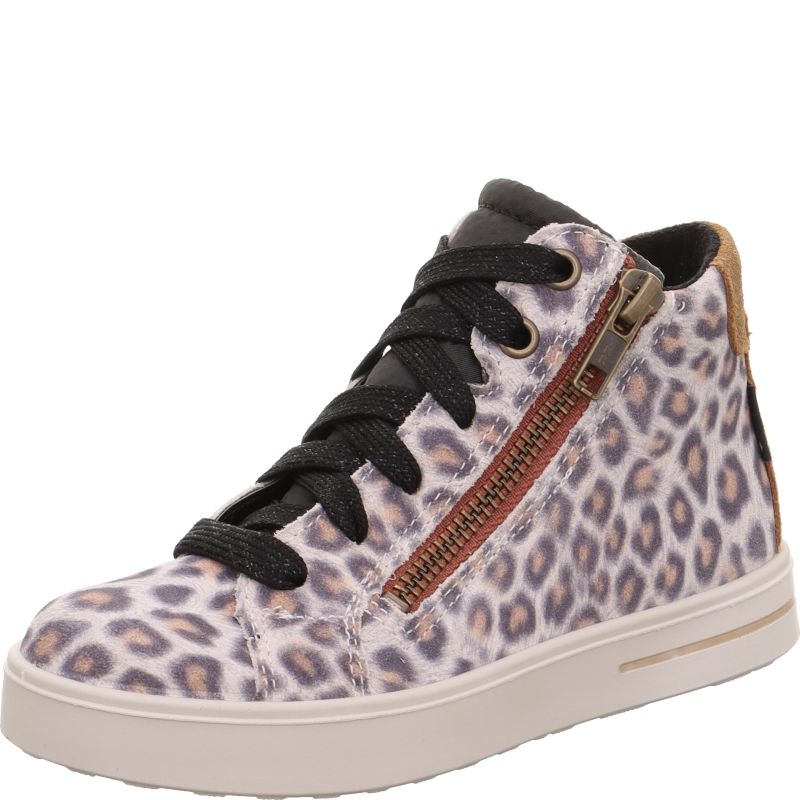 Superfit STELLA Mädchen Sneaker high - Material: Leder/Textil in Braun