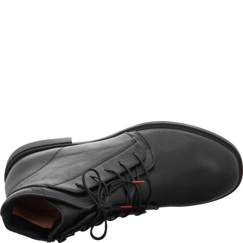 Think NINA Woman Ankle boot - Material: Leather in Black