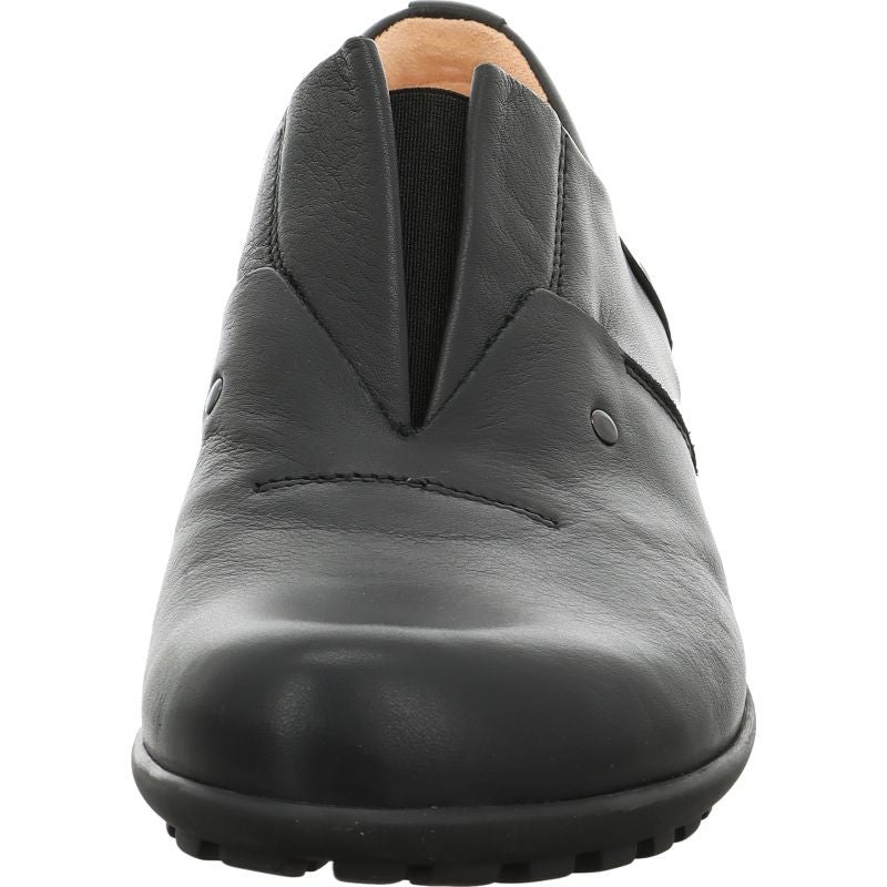 Think KONG HERREN Men Slipper - Material: Leather in Black