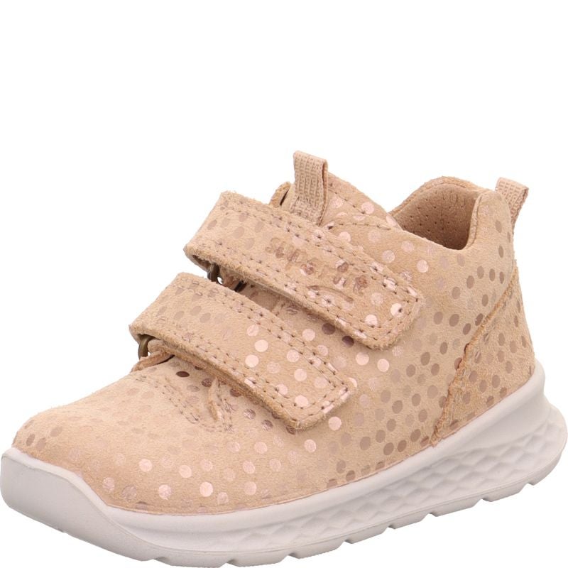 Superfit BREEZE Mädchen Sneaker high - Material: Leder in Beige