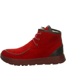 Think! COMODA Damen Stiefelette - Material: Leder in Rot