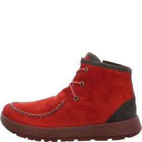 Think! COMODA Damen Ankle Boots - Material: Leder in Rot