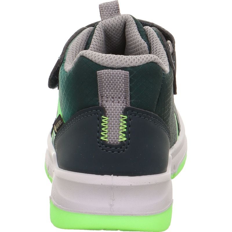 Superfit COOPER Unisex | Jungen Sneaker high - Material: Textil/Sonstiges Material in Grün