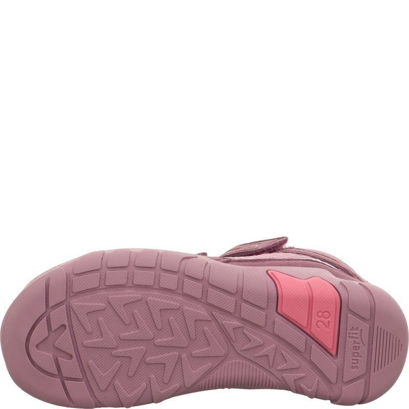 Superfit TRACE Sneaker high - Material: Textil/Sonstiges Material in Rot