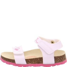 Superfit FUSSBETTPANTOFFEL Girls Sandal - Material: Sonstiges Material in White