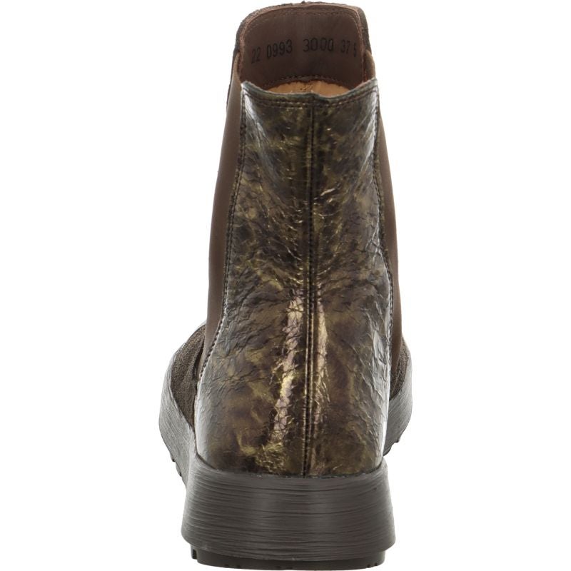Think COMODA Woman Chelsea boot - Material: Leather in Brown