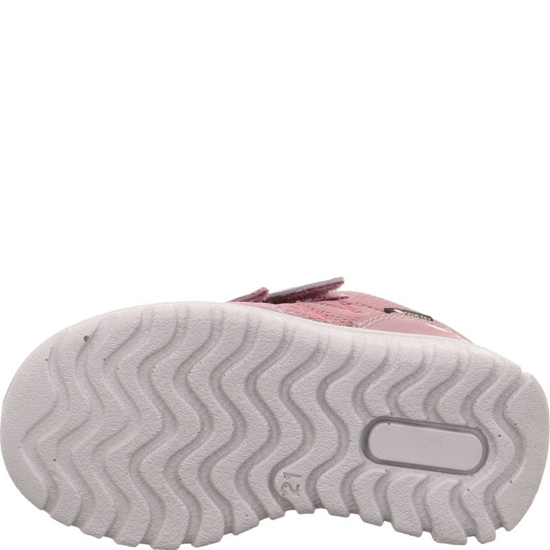 Superfit SPORT7 MINI Unisex | Girls Sneakers low - Material: Leder/Sonstiges Material/Texti in Purple