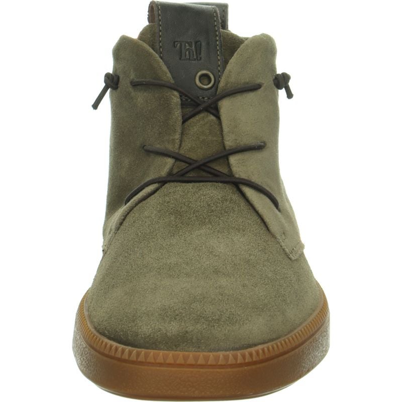 Think TURNA MEN Men Sneakers high - Material: Leather in Olive