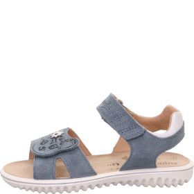 Superfit SPARKLE Sandale - Material: Leder in Blau