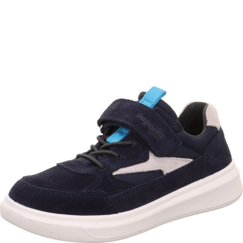 Superfit COSMO Boys Sneakers low - Material: Leather/Textil in Blue