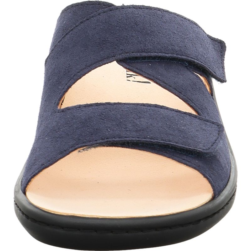 Think! CAMILLA Damen Pantolette - Material: Leder in Blau
