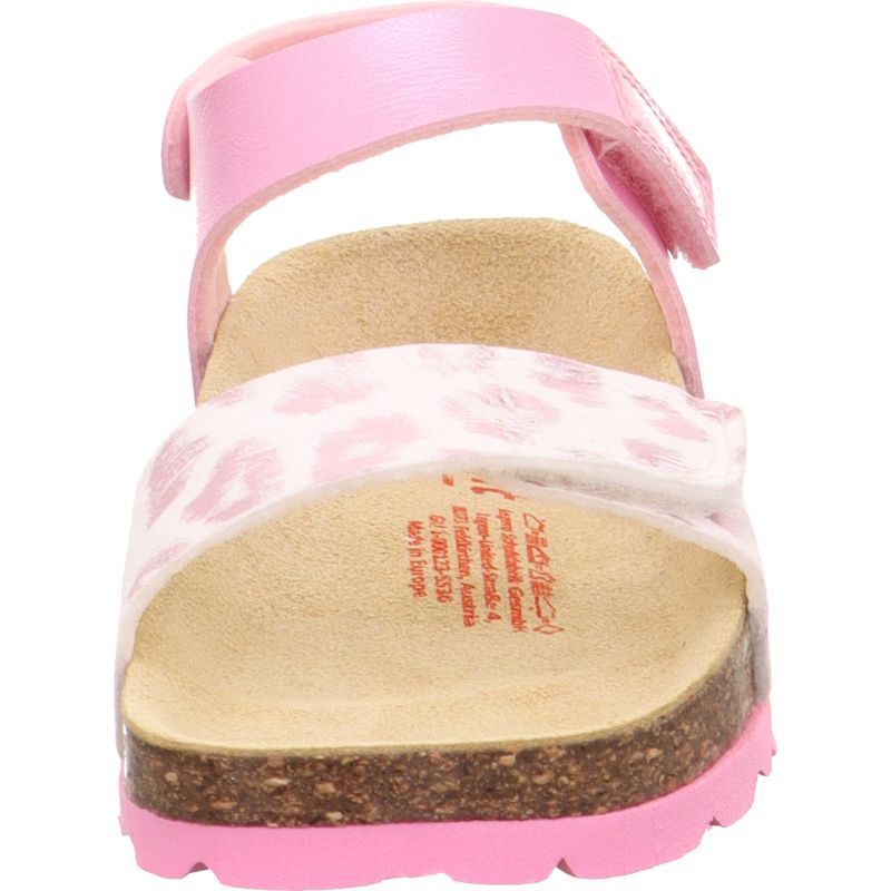 Superfit FUSSBETTPANTOFFEL Sandal - Material: SonstigesMaterial in Rose