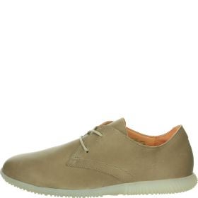 Think HAUKI HERREN Men Sneakers low - Material: Leather in olive