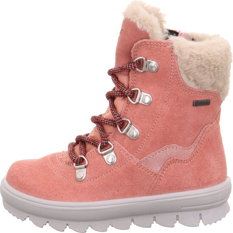 Superfit FLAVIA Mädchen Boots - Material: Leder/Textil in Rosa