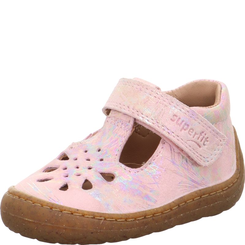 Superfit SATURNUS Mädchen Sandale - Material: Leder in Rosa