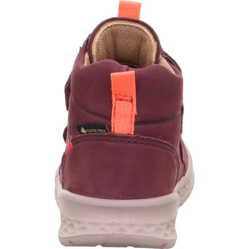 Superfit BREEZE Sneaker high - Material: Leder in Rot