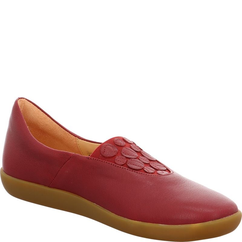 Think NATURE Ballerina - Material: Leather in Red