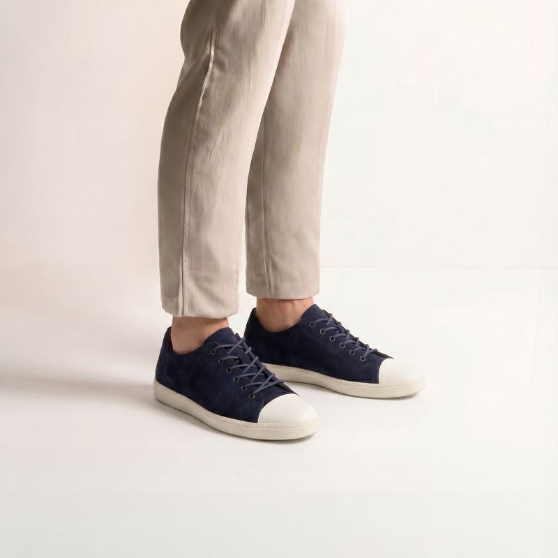 Think TURNA MEN Men Sneakers low - Material: Leather in Blue