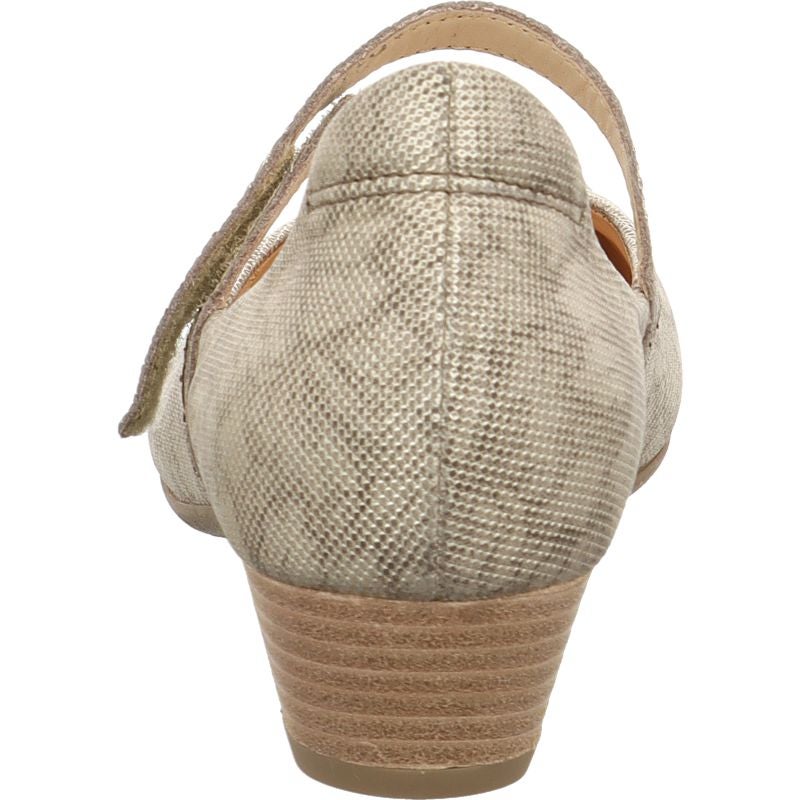 Think AIDA DAMEN Pumps - Material: Leather in Grey