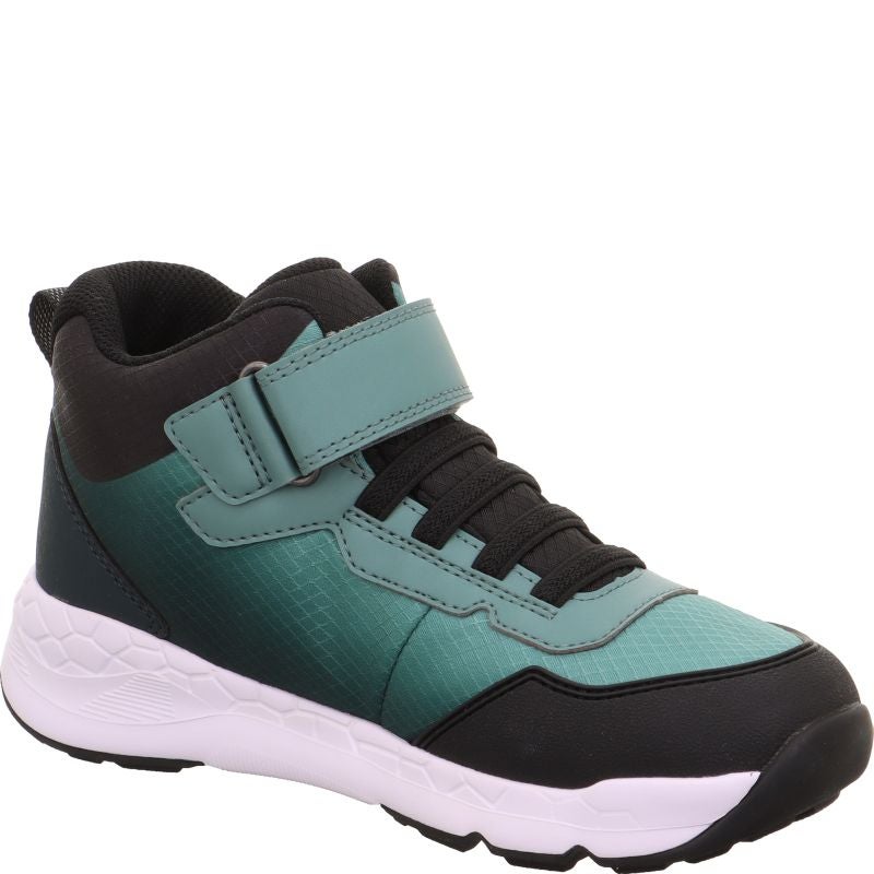 Superfit FREE RIDE Unisex | Jungen Sneaker high - Material: Textil/Sonstiges Material in Grün
