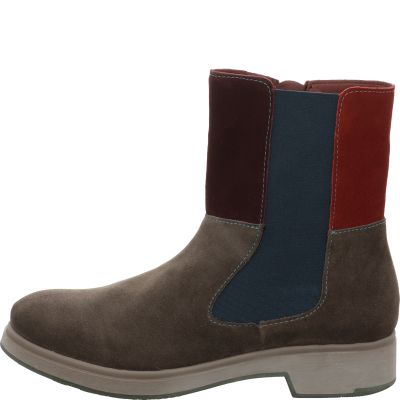 Think! COGITA Damen Chelsea Boots - Material: Leder in Grau