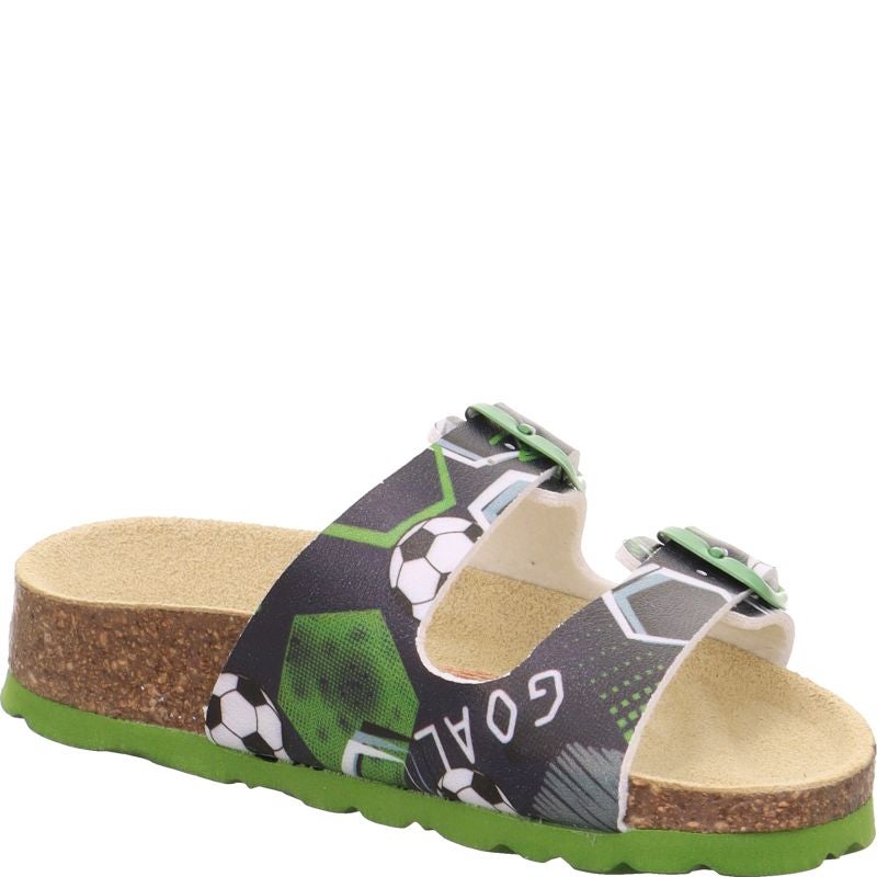 Superfit FUSSBETTPANTOFFEL Slipper - Material: Sonstiges Material in Blue