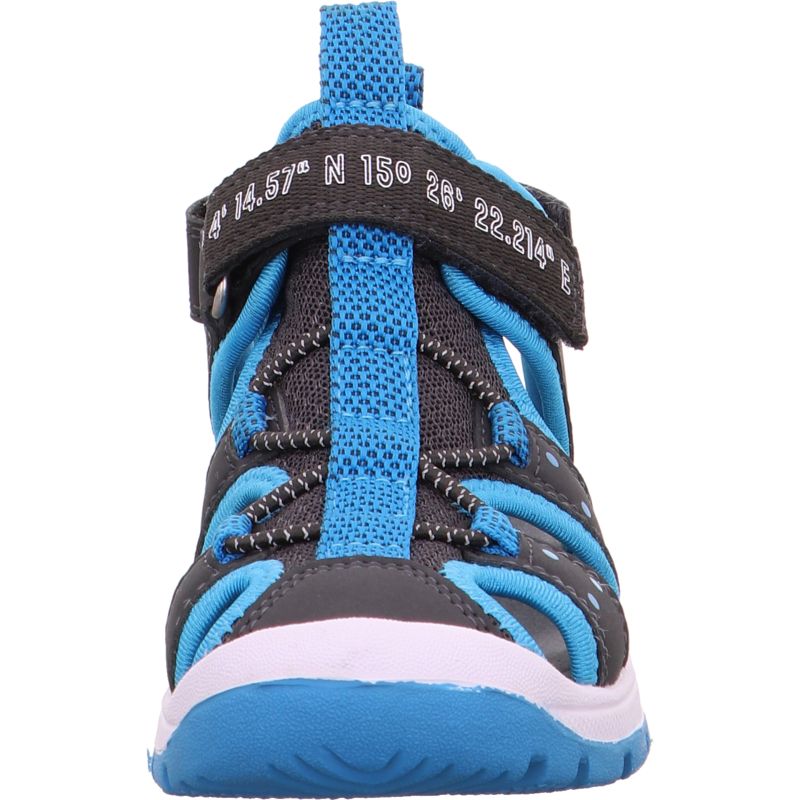 Superfit TORNADO LIGHT Unisex, Jungen Sandale - Material: Textil/Sonstiges Material in Grau