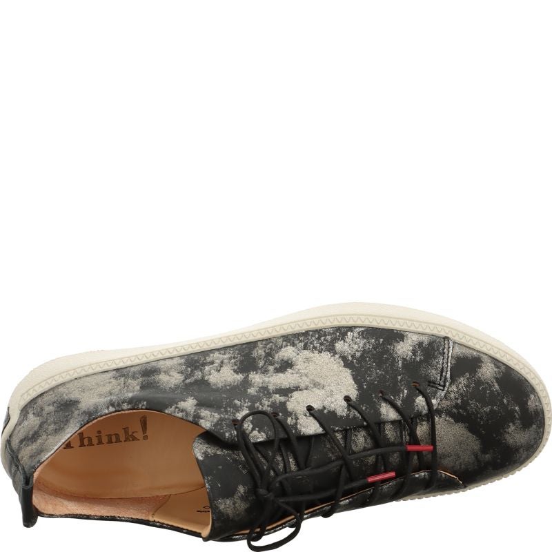Think! TURNA DAMEN Damen Sneaker low - Material: Leder in Grau