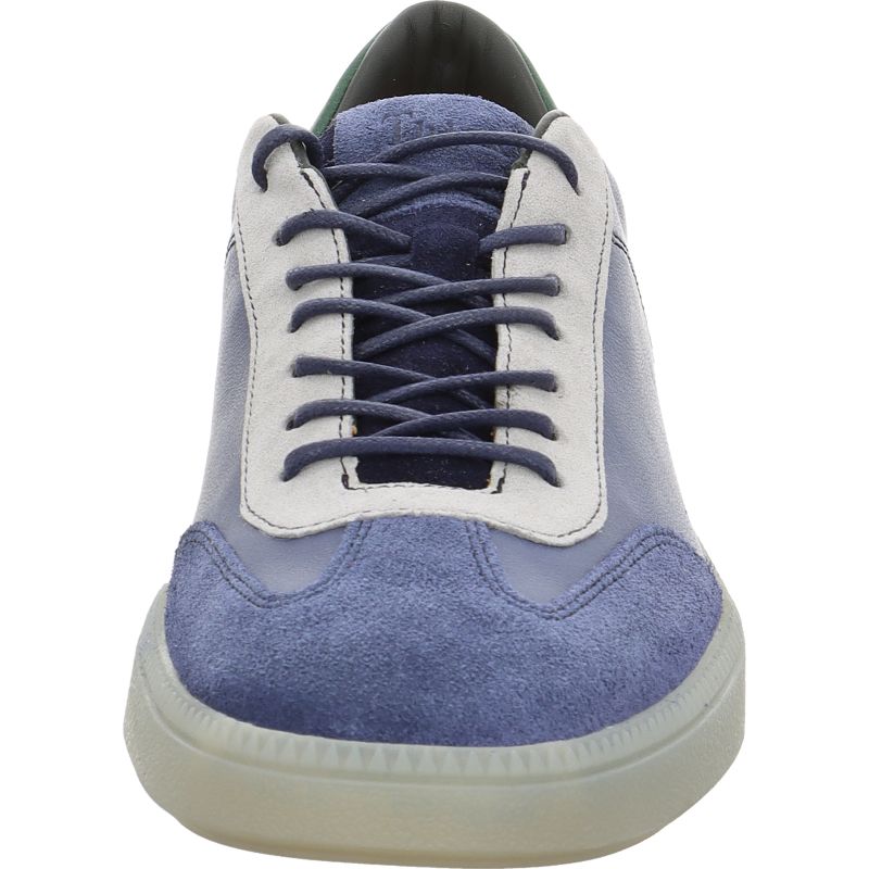 Think TURNA MEN Sneakers low - Material: Leather in Blue