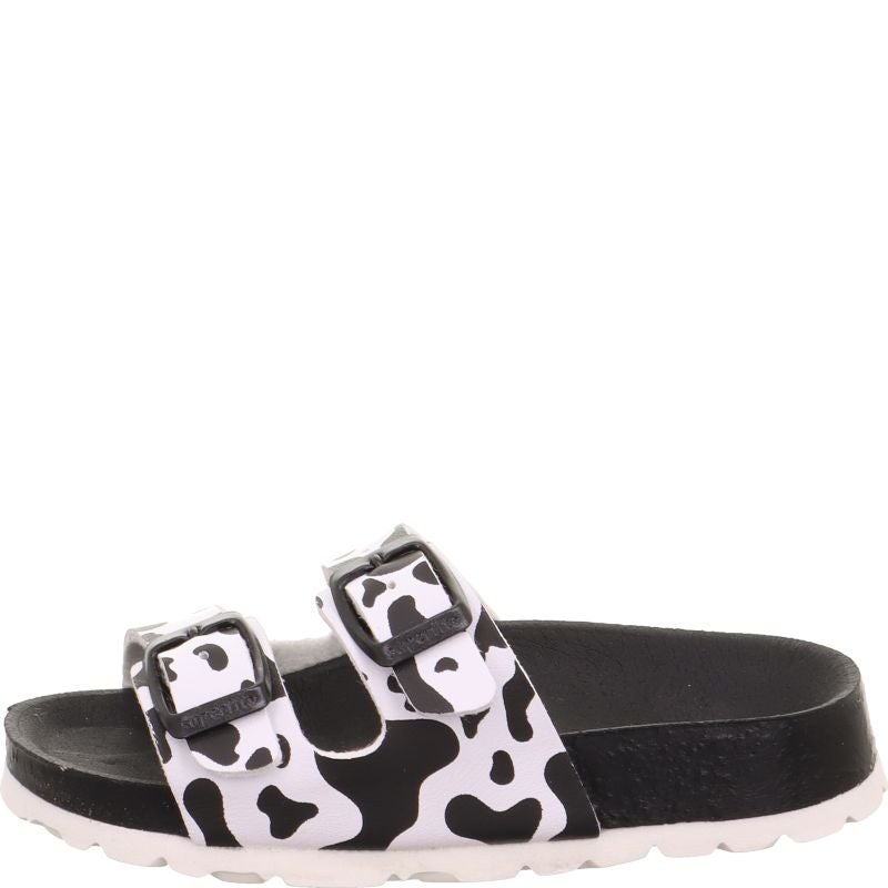 Superfit FUSSBETTPANTOFFEL Slipper - Material: SonstigesMaterial in Black