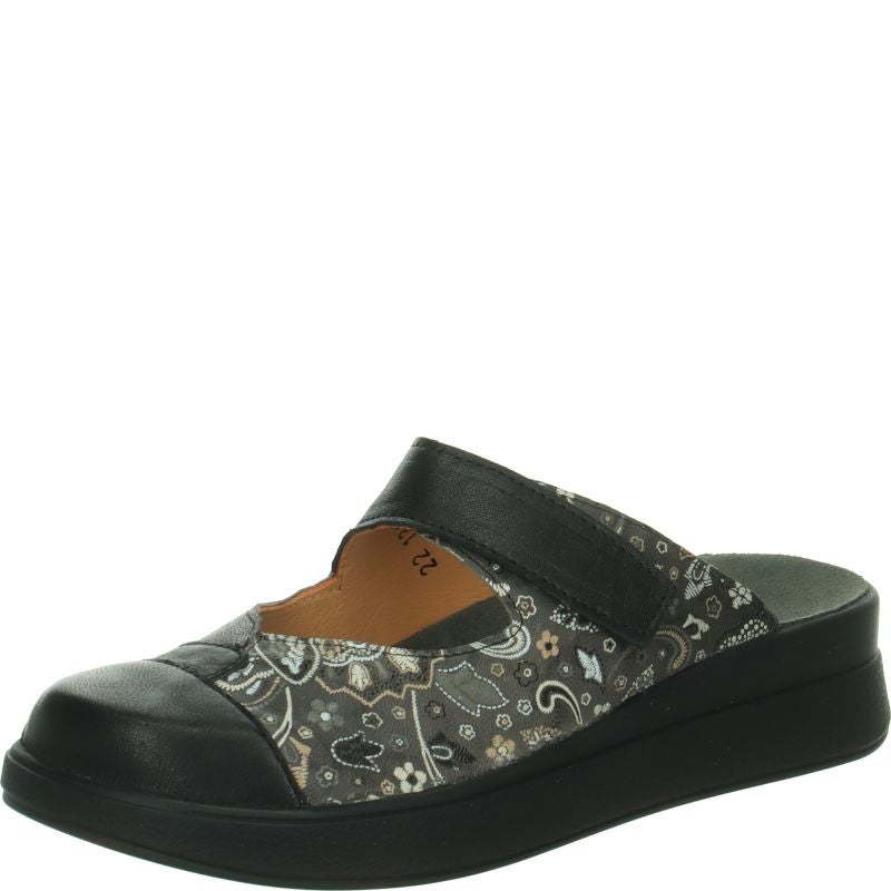 Think MEGGIE Woman Mules - Material: Leather in Multicolored