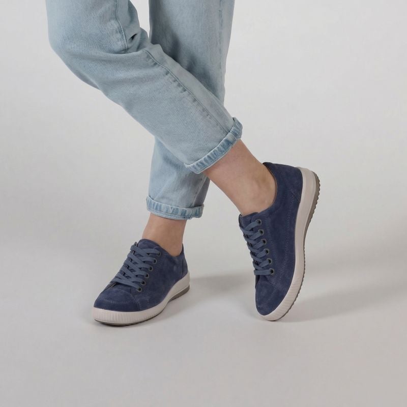 Legero TANARO 5.0 Woman Sneakers low - Material: Leather in Blue