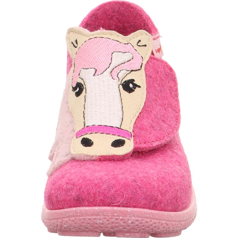 Superfit HAPPY OCTI Girls Slipper - Material: Textile in Rose