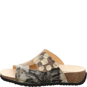Think MIZZI DAMEN Mules - Material: Leather in Multicolored