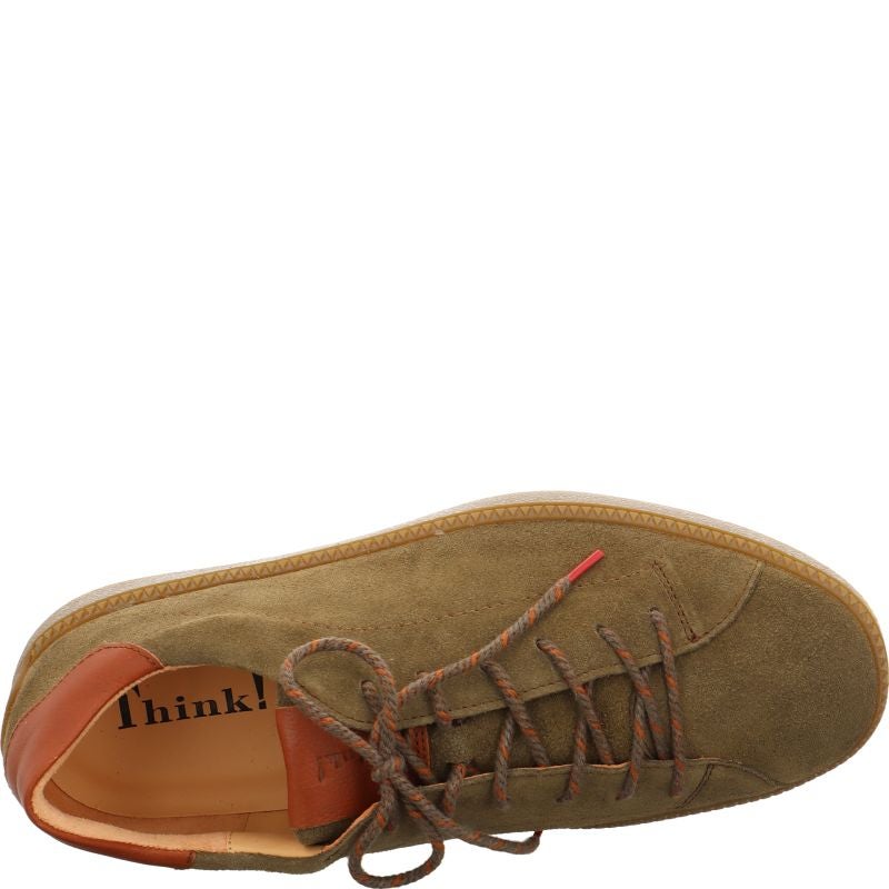 Think TURNA MEN Men Sneakers low - Material: Leather in Brown