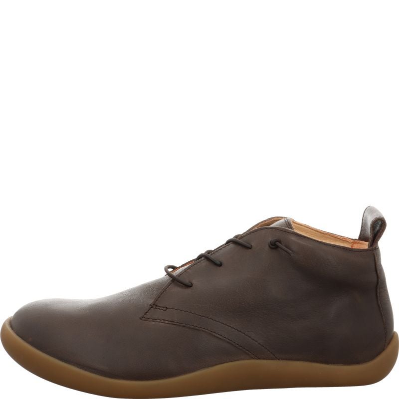Think! HAPPAT Herren Sneaker high - Material: Leder in Braun