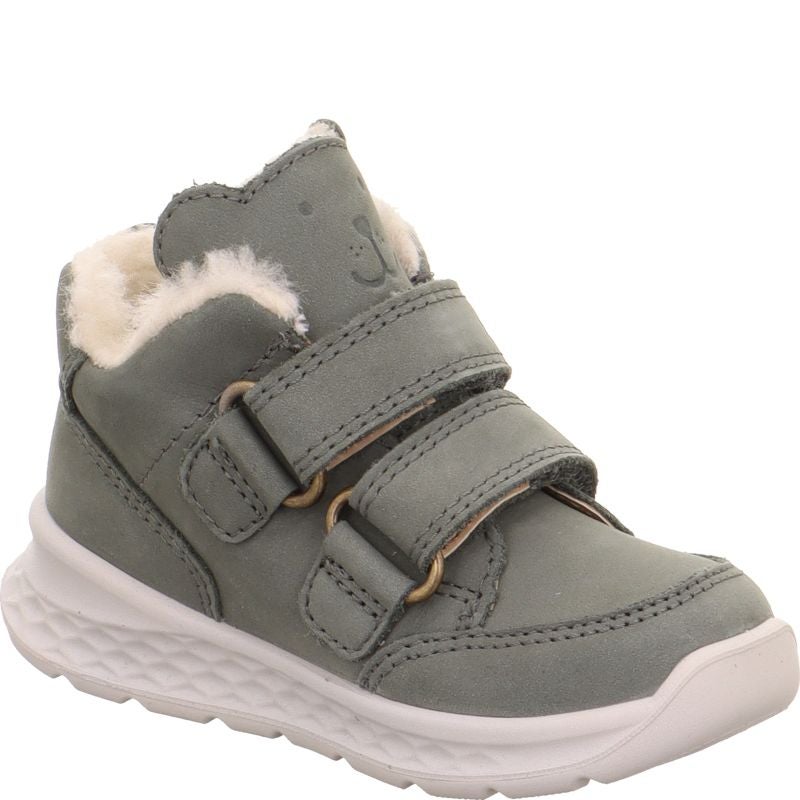 Superfit BREEZE Sneakers high - Material: Leather in Green