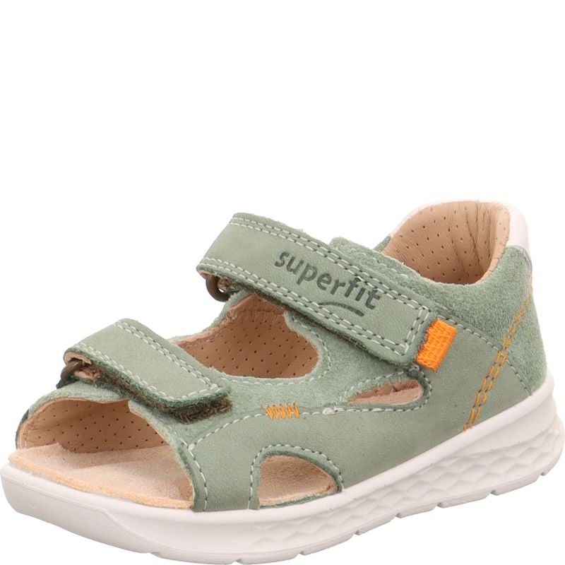 Superfit LAGOON Unisex, Jungen Sandale - Material: Leder in Grün